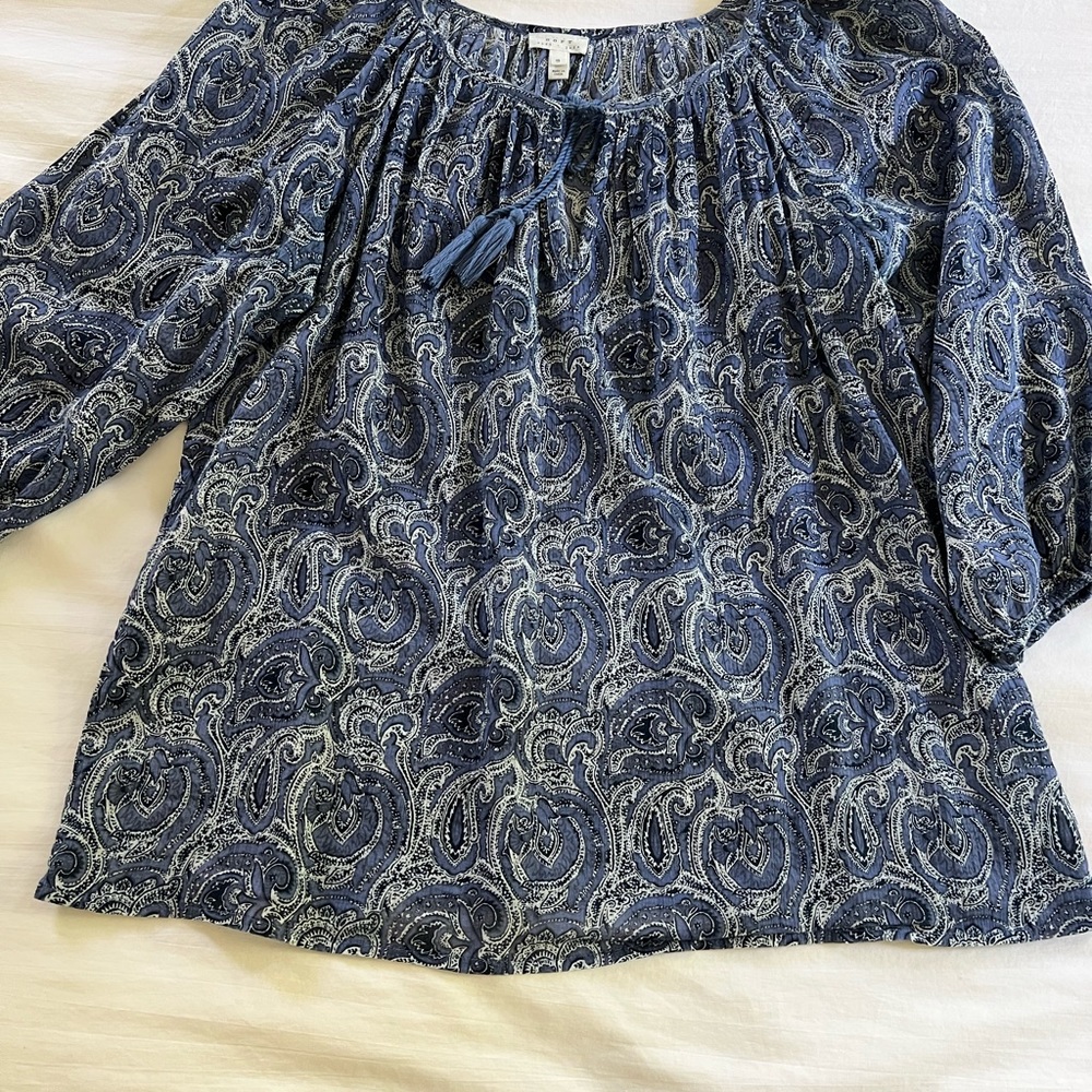 Gently worn, comfortable, flowy
